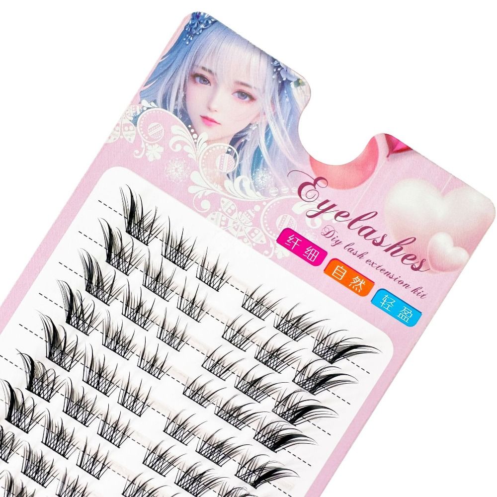 Pestañas en racimos de ojos de - Eyelash Extension Human Hair reseña y precio