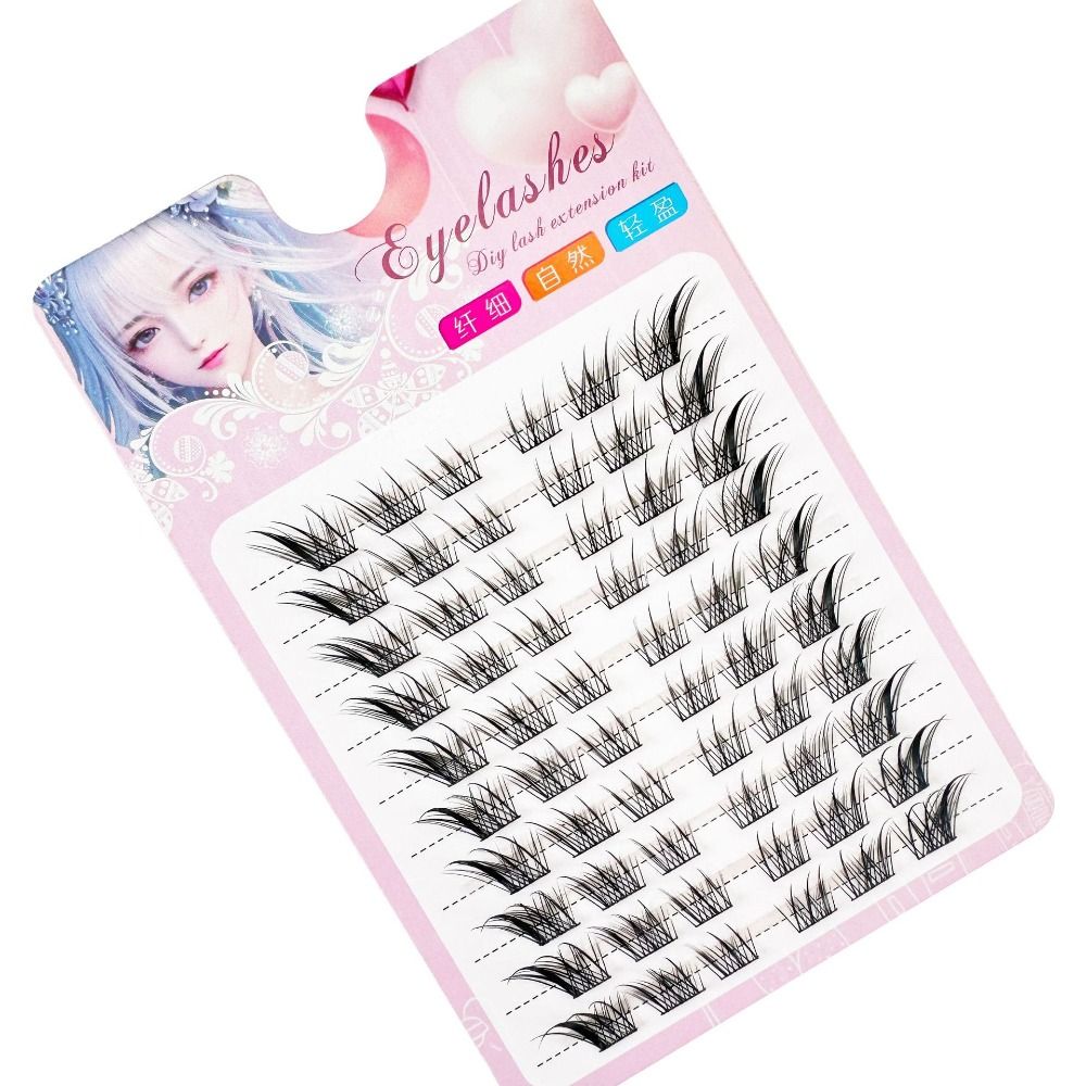 Pestañas en racimos de ojos de - Eyelash Extension Human Hair reseña y precio