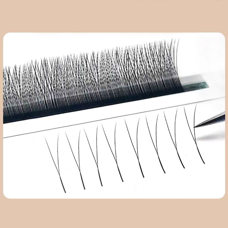 Pestañas MARIA 2D en forma de  - Eyelash Extension Human Hair reseña y precio